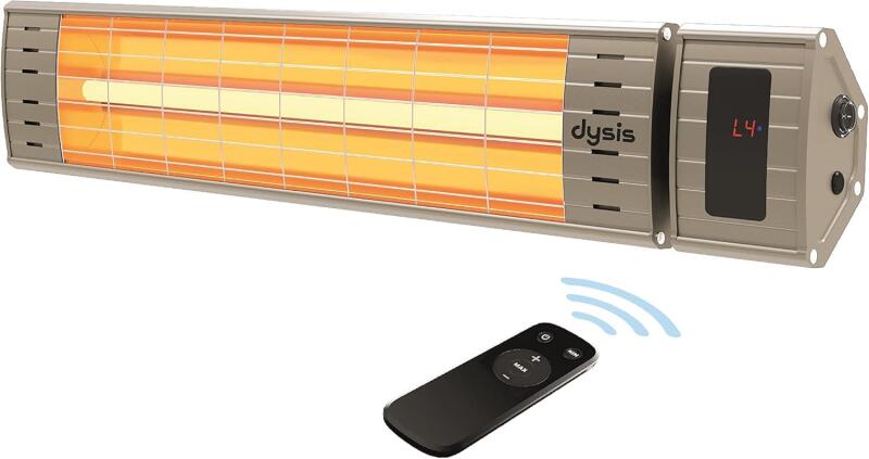 Art Plus Karbon Serisi IP65 Suya-Toza Dayanıklı 2300 W Bej Uzaktan Kumandalı İç/Dış Mekan Isıtıcı - 1