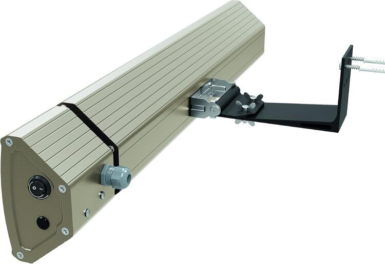 Art Plus Karbon Serisi IP65 Suya-Toza Dayanıklı 2300 W Bej Uzaktan Kumandalı İç/Dış Mekan Isıtıcı - 4