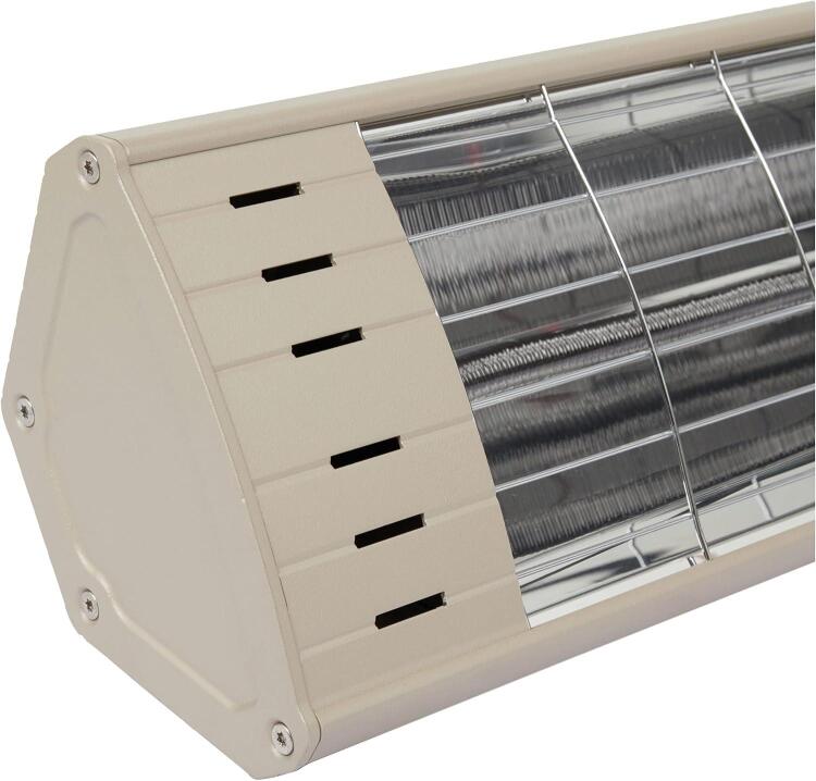 Dysis DH-7486 Art Plus Karbon Serisi IP65 Suya-Toza Dayanıklı 2300 W Bej İç/Dış Mekan Isıtıcı - 4