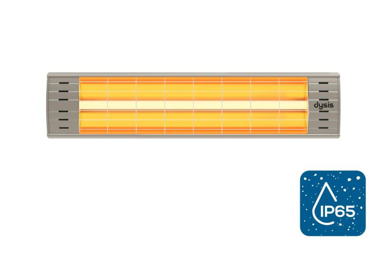 Dysis DH-7486 Art Plus Karbon Serisi IP65 Suya-Toza Dayanıklı 2300 W Bej İç/Dış Mekan Isıtıcı - 1
