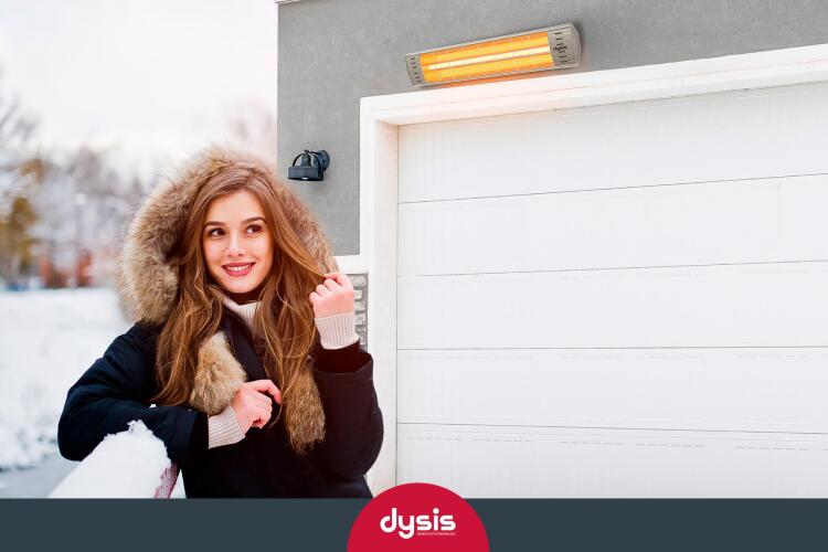 Dysis DH-7486 Art Plus Karbon Serisi IP65 Suya-Toza Dayanıklı 2300 W Bej İç/Dış Mekan Isıtıcı - 5
