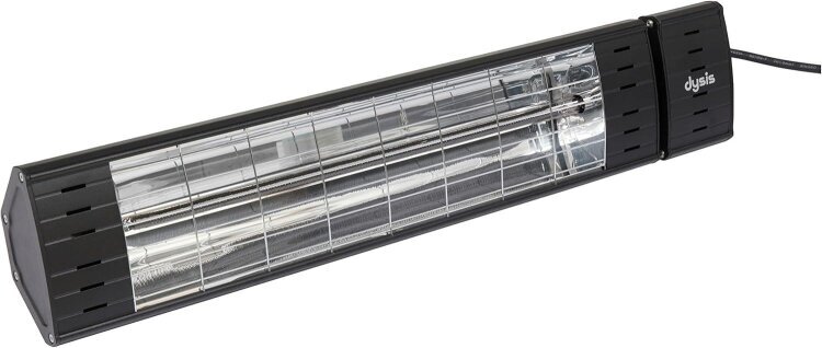 Dysis DH-7452 Art Plus Karbon Serisi IP65 Suya-Toza Dayanıklı 2300 W Siyah İç/Dış Mekan Isıtıcı - 3