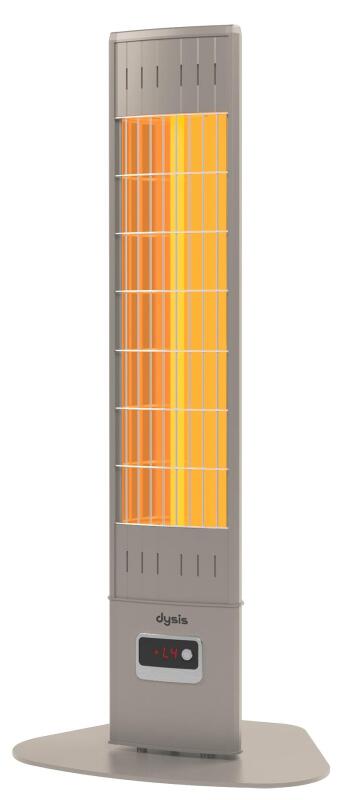 Single X Karbon Serisi IP65 Suya-Toza Dayanıklı 2300 W Bej Uzaktan Kumandalı İç/Dış Mekan Isıtıcı - 2