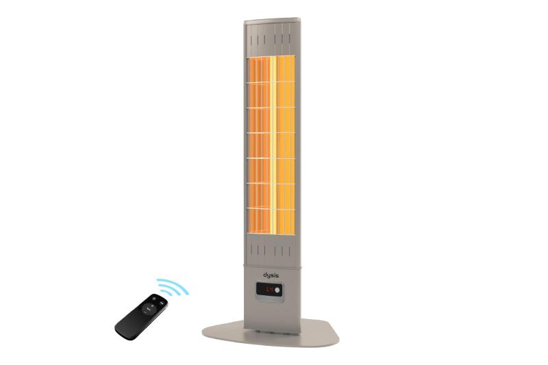 Single X Karbon Serisi IP65 Suya-Toza Dayanıklı 2300 W Bej Uzaktan Kumandalı İç/Dış Mekan Isıtıcı - 2