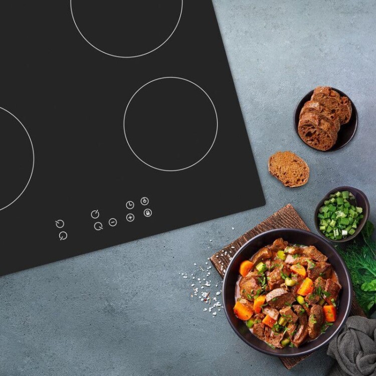 Simfe QS Beyaz Elektrikli 2'li Ankastre Set (Elektrikli Ocak + Davlumbaz) - 5