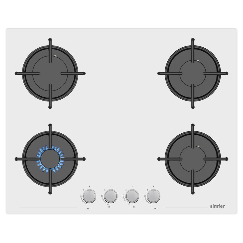 Simfer 10 Fonksiyon Airfry Plus Beyaz Ankastre Set (8212 Fırın + 3654 Ocak + 8739 Davlumbaz) - 3