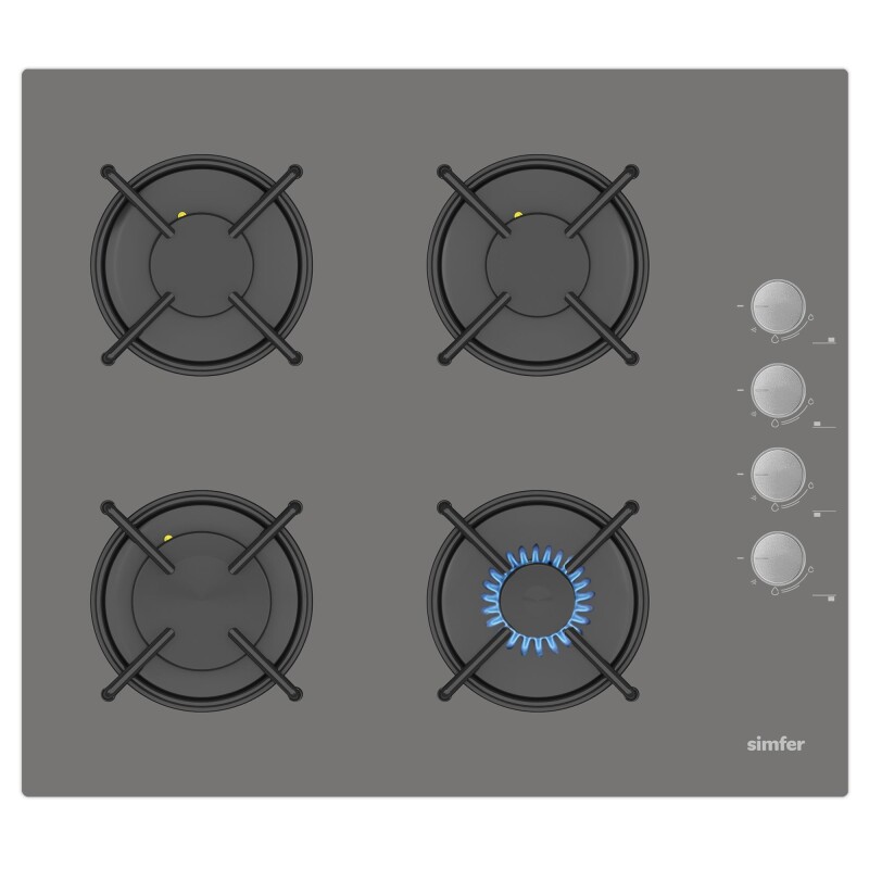 Simfer 10 Fonksiyon Airfry Gri Ankastre Set (8217 Fırın + 3538 Ocak + 8740 Davlumbaz) - 3