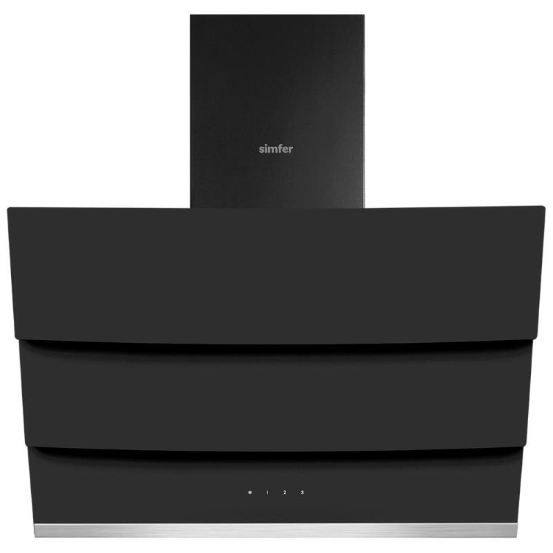 Simfer 11 Fonksiyon Steam Master Siyah 3'lü Ankastre Set(8244 Fırın + 3653 Ocak + 8678 Davlumbaz)) - 4