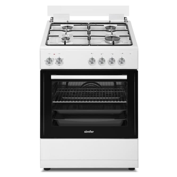 Simfer 1241 6 Fonksiyon 4G Beyaz Elektro Turbo Fırın - 2