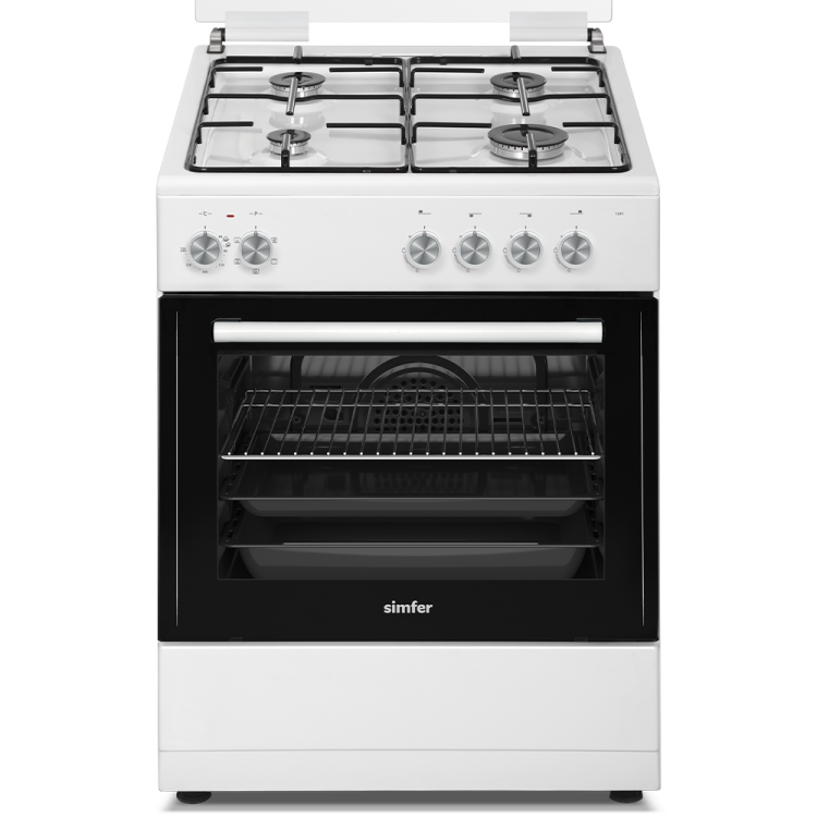 Simfer 1241 6 Fonksiyon 4G Beyaz Elektro Turbo Fırın - 3