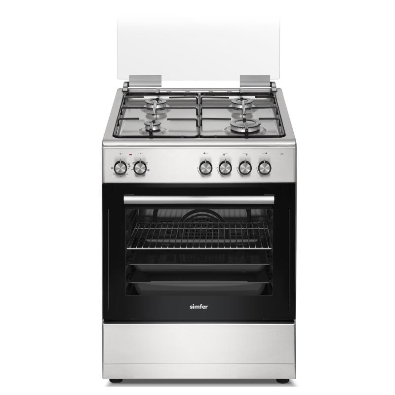 Simfer 1245 Tam Boy Fırın 4G Turbo 7 Fonksiyon Inox - 1