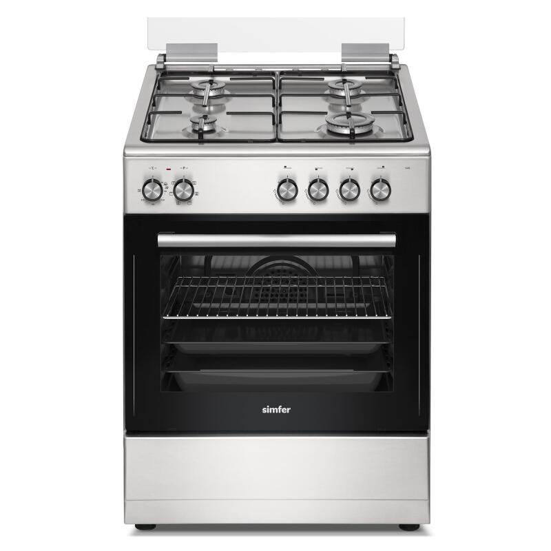 Simfer 1245 Tam Boy Fırın 4G Turbo 7 Fonksiyon Inox - 2