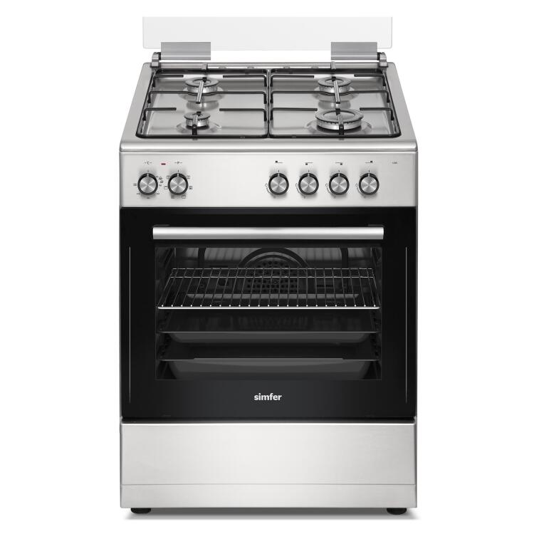 Simfer 1245 Tam Boy Fırın 4G Turbo 7 Fonksiyon Inox - 2