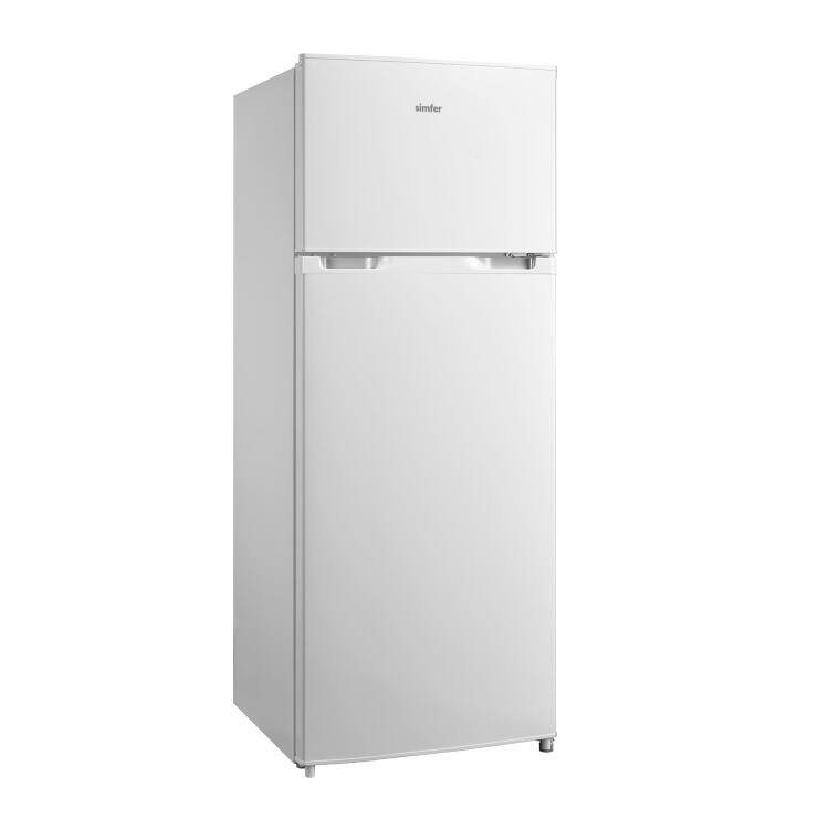 Simfer 2514 204Litre Çift Kapılı Statik Buzdolabı Beyaz - 2