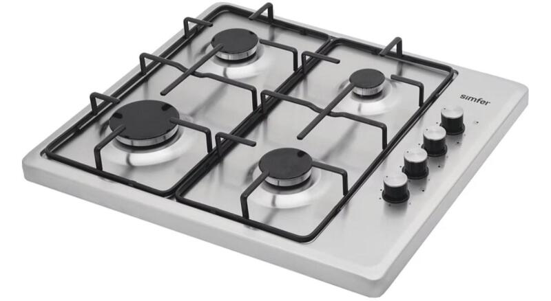 Simfer 3019-N Set Üstü İnox Emaye Ocak 4G - 1