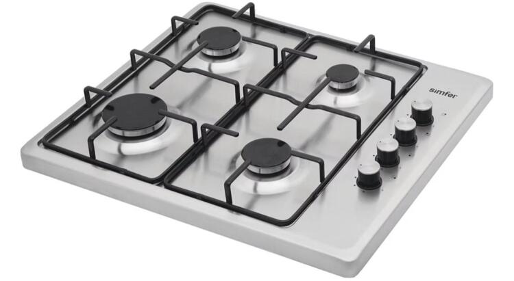 Simfer 3019-N Set Üstü İnox Emaye Ocak 4G - Simfer