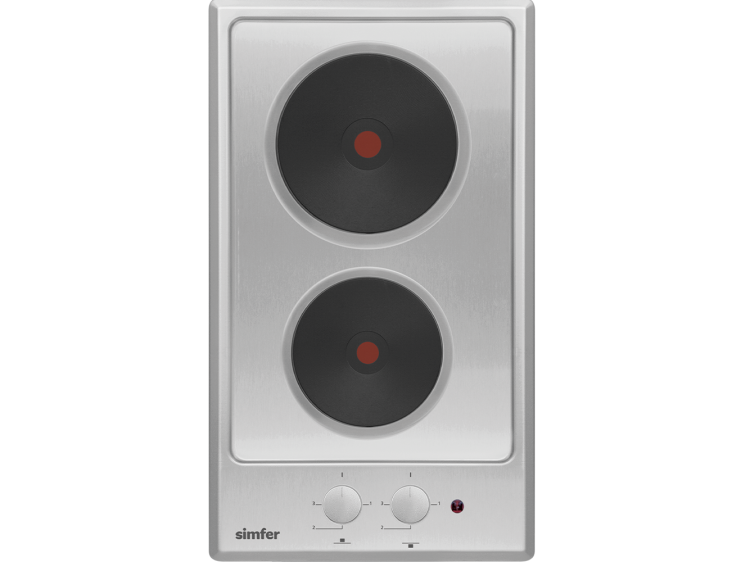 Simfer 3050 Domino Ankastre Inox Ocak 2E Hotplate - Simfer