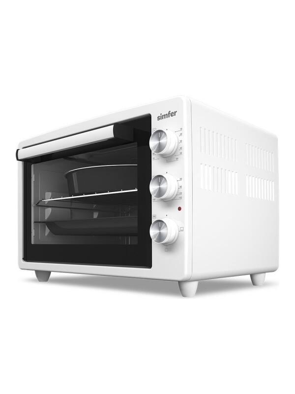 Simfer 3420 34Litre Beyaz Mini Fırın 4 Fonksiyon - 3