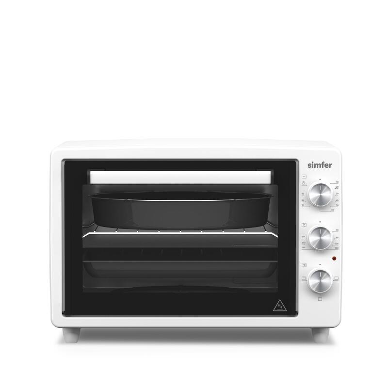 Simfer 3420 Beyaz 34 LT Statik Mini / Midi Fırın - 4 Fonksiyon, Programlanabilir Pişirme & Isı Kontrol Sistem - 1