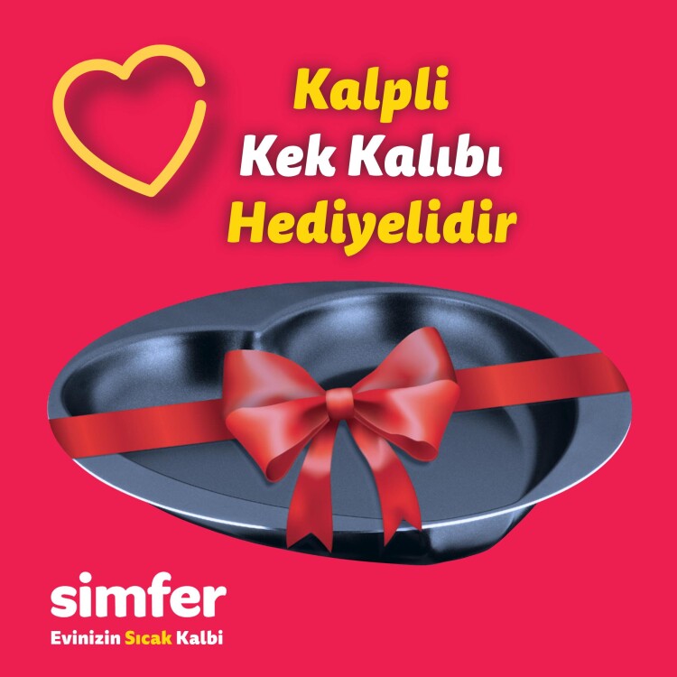 Simfer 3426 İnox Gri Kek Kalıbı Hediyeli Statik Midi/Mini Fırın, 1300W, 34 Litre - 2