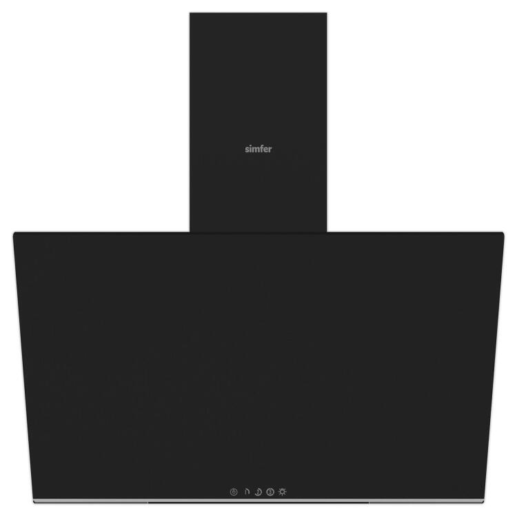 Simfer 4 Fonksiyon Trend Mekanik Siyah Cam 3'lü Ankastre Set (8254 Fırın + 3046 Ocak + 8727 Davlumbaz) - 5