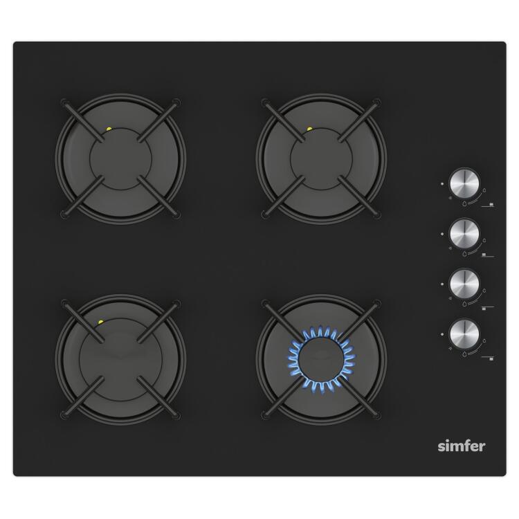 Simfer 4 Fonksiyon Trend Dijital Siyah Power Turbo 3'lü Ankastre Set (8230 Fırın + 3046 Ocak + 8721 Davlumbaz) - 3