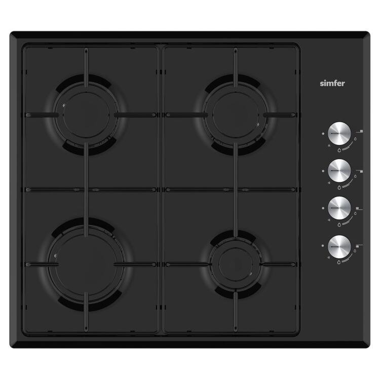 Simfer 4 Fonksiyon Trend Siyah Metal 3'lü Ankastre Set (Fırın + Ocak + Davlumbaz) - 3
