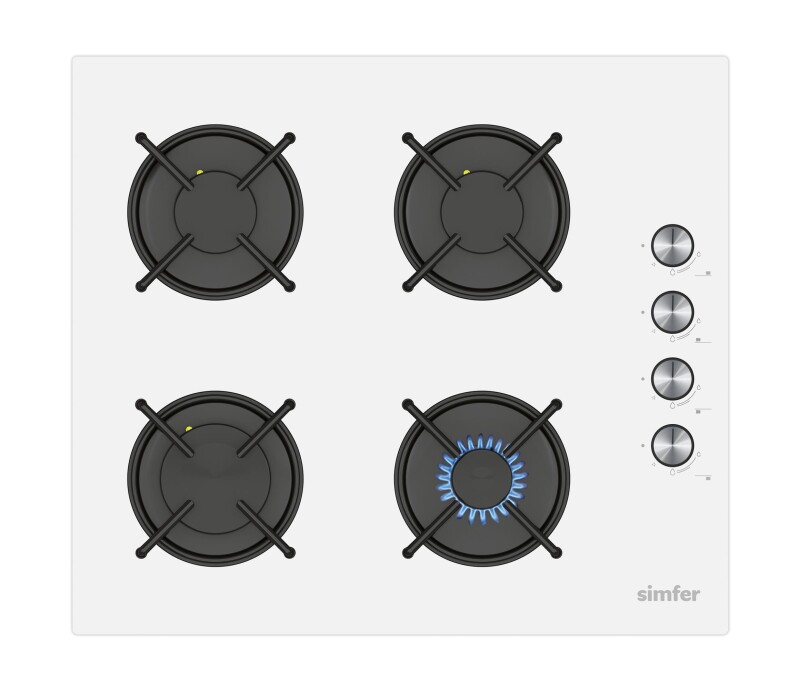 Simfer 4 Fonksiyon Trend Dijital Beyaz Power Turbo 2'li Ankastre Set (8231 Fırın + 3048 Ocak) - 3