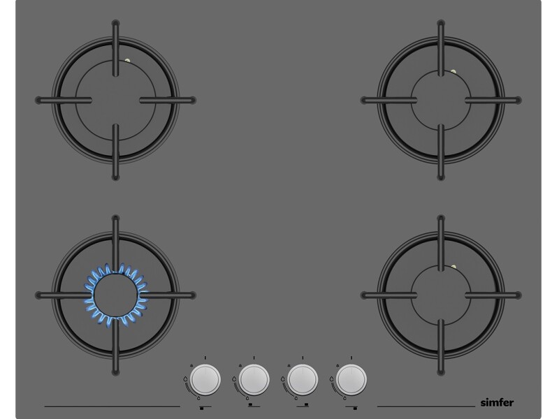 Simfer 4 Fonksiyon Trend Dijital Silver Power Turbo 3'lü Ankastre Set (8225 Fırın + 3655 Ocak + 8705 Davlumbaz) - 3
