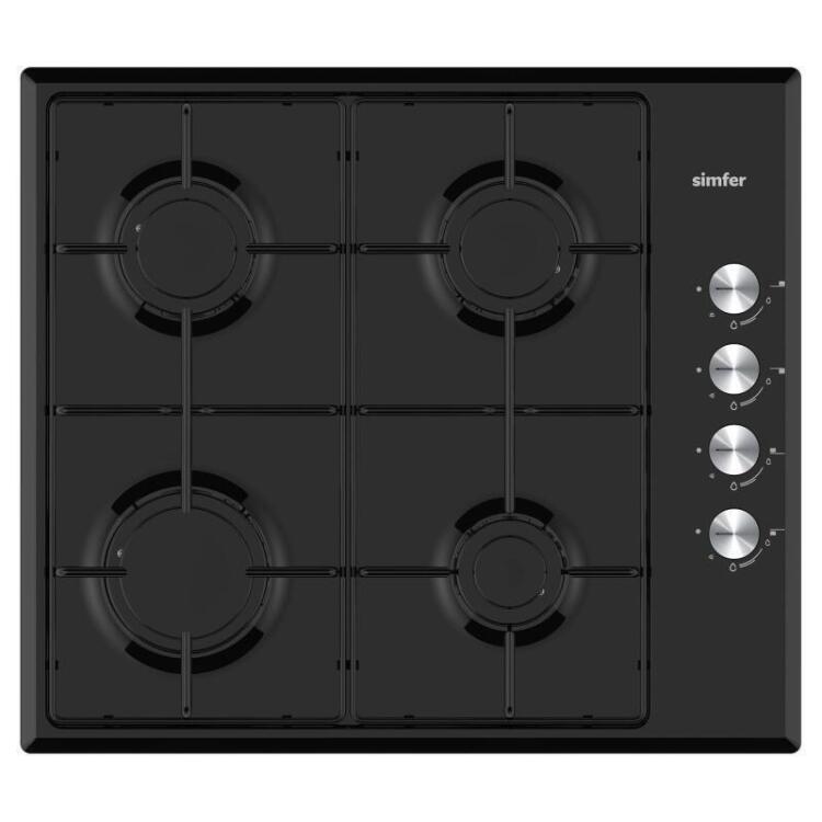 Simfer 4 Fonksiyon Trend Siyah Cam 3'lü Ankastre Set - 3