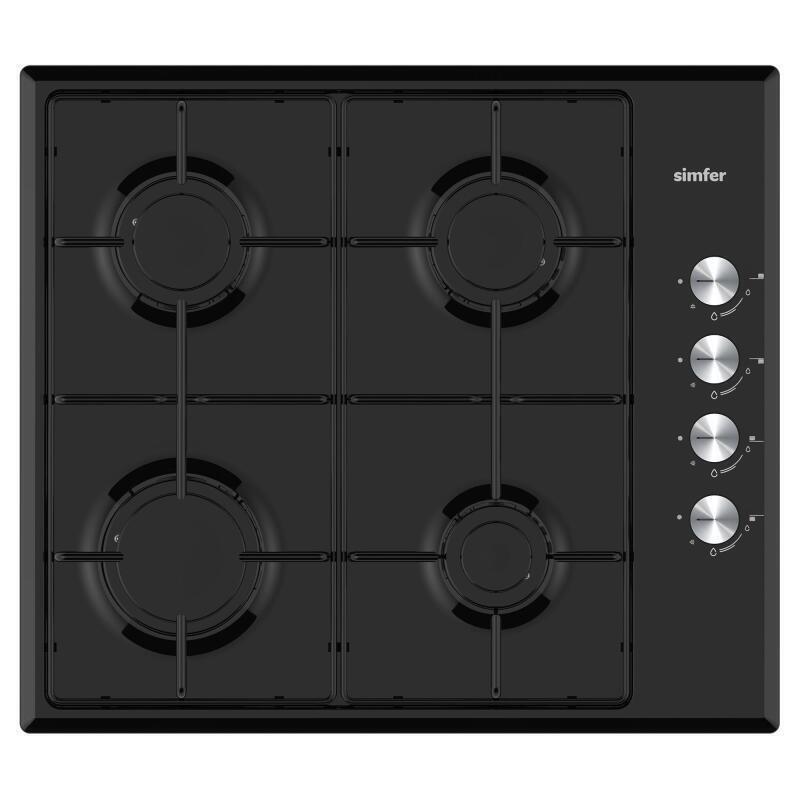 Simfer 4 Fonksiyon Trend Siyah Cam 3'lü Ankastre Set - 3