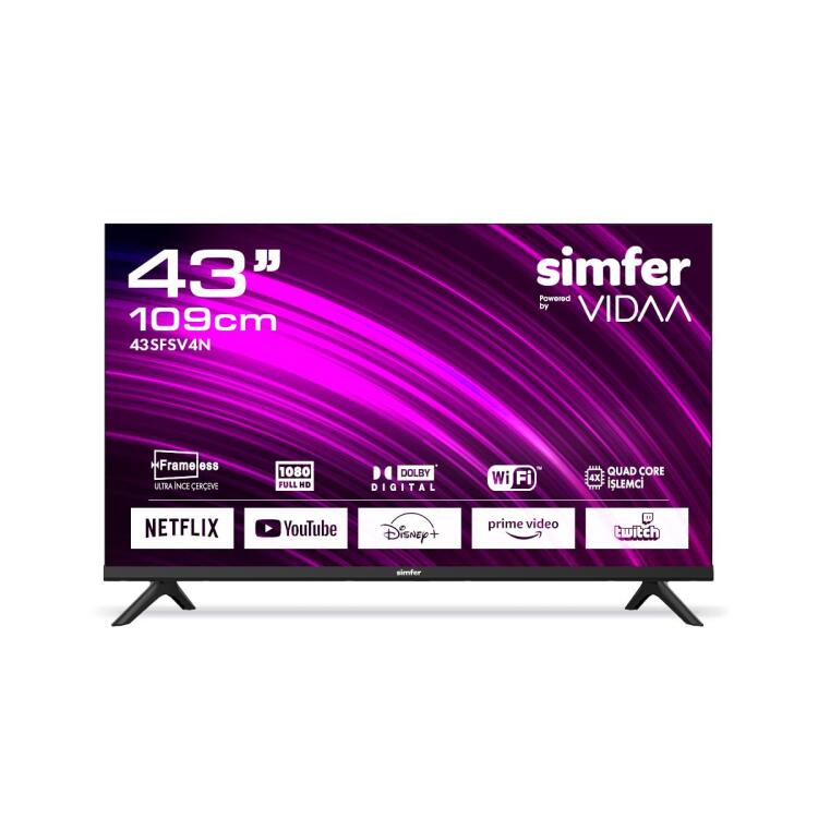 Simfer 43SFSV4N 109 Ekran 43 