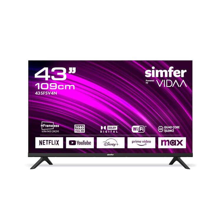Simfer 43SFSV4N 109 Ekran 43 