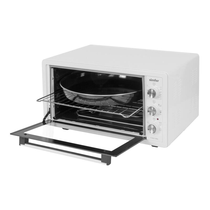 Simfer 4502 45Litre Beyaz Midi Fırın 6 Fonksiyon Turbo - 3