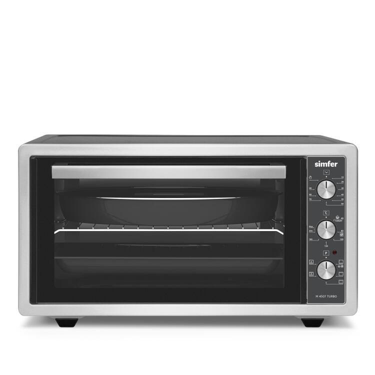Simfer 4507 45Litre Inox Midi Fırın 6 Fonksiyon Turbo - Simfer
