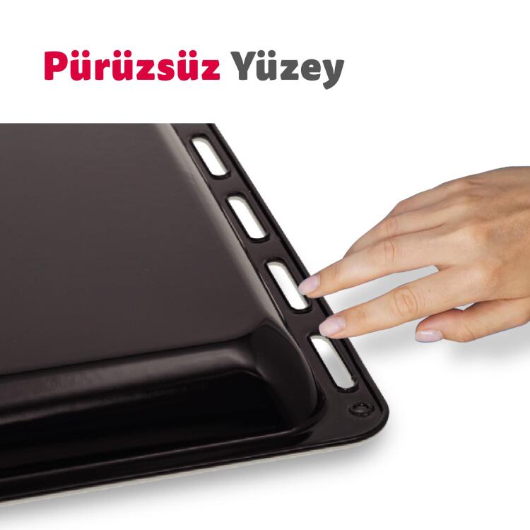 Simfer 4507 İnox Gri 45 LT Turbo Fan Mini / Midi Fırın - 6 Fonksiyon, Pop-Up Düğme, Yoğurt Yapma & Buz Çözme - 12