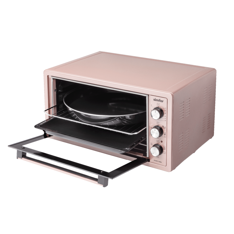 Simfer 4509 45Litre Rosegold Mini Fırın Turbo 6 Fonksiyon - 4