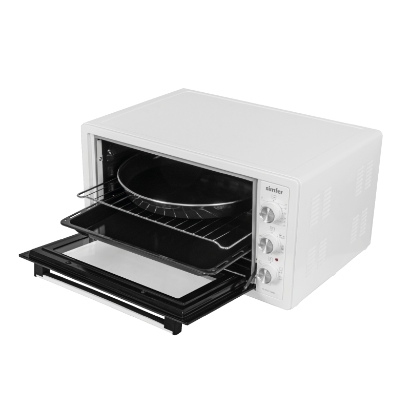 Simfer 4552 45Litre Beyaz Midi Fırın 6 Fonksiyon Turbo - 4