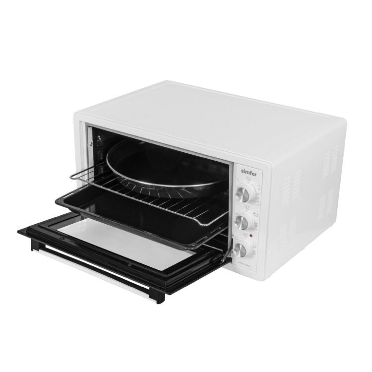 Simfer 4552 Beyaz 45 LT Turbo Fan Mini / Midi Fırın - 6 Fonksiyon,Yoğurt Yapma, Buz Çözme & İç Aydınlatma - 3