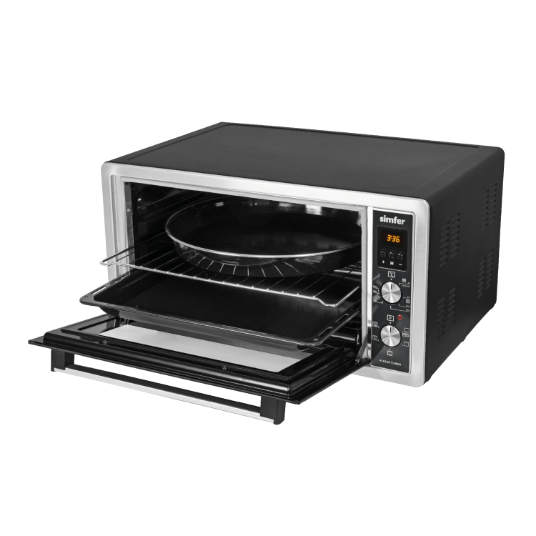 Simfer 4559 45Litre Inox Midi Fırın 6 Fonksiyon Turbo Dijital - 3