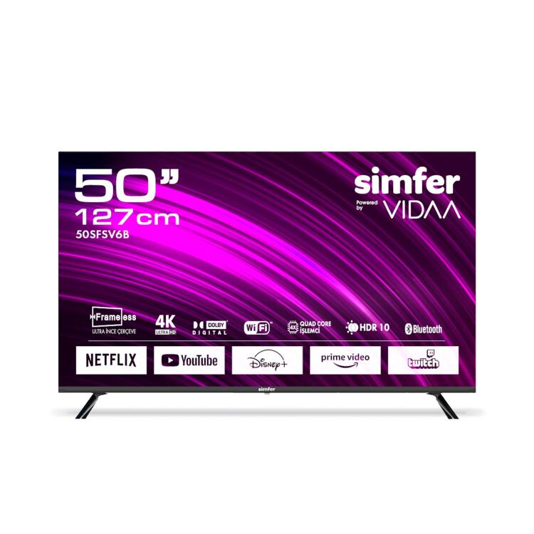 Simfer 50SFSV6B 4K Ultra HD 50