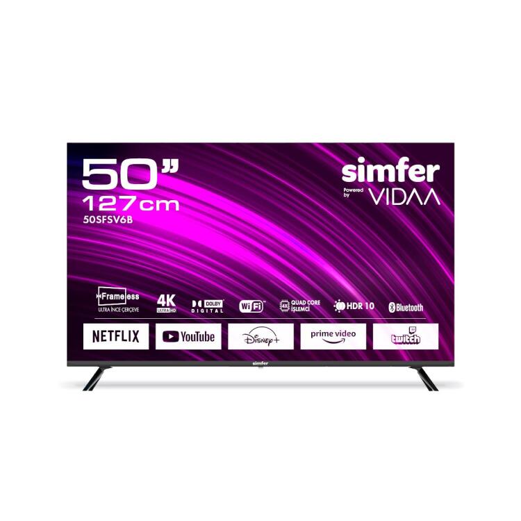 Simfer 50SFSV6B 4K Ultra HD 50