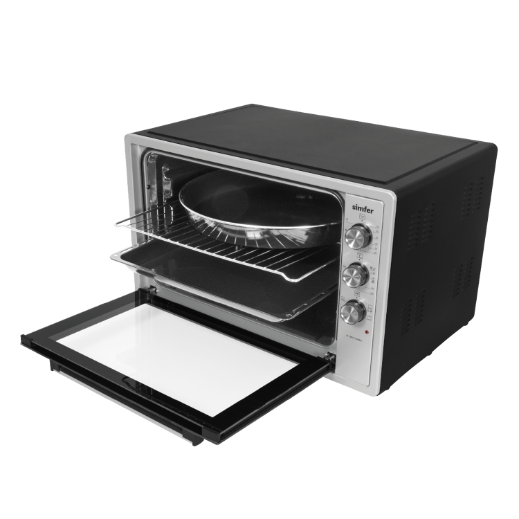 Simfer 7003 70Litre Inox Gri Midi Fırın 6 Fonksiyon Turbo - 5