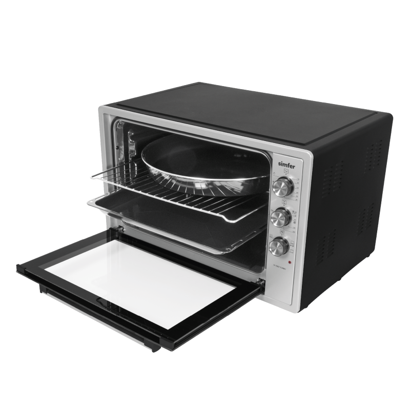 Simfer 7003 70Litre Inox Gri Midi Fırın 6 Fonksiyon Turbo - 5