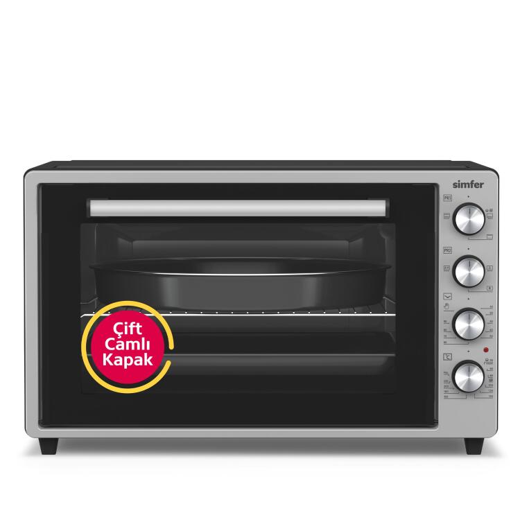 Simfer 7033 70Litre Inox Midi Fırın Turbo - 4