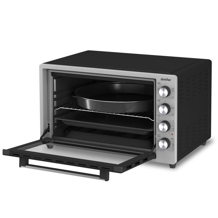 Simfer 7033 İnox Gri 70 LT Turbo Fan Mini / Midi Fırın - Multi Fonksiyon, Yoğurt Yapma, Buz Çözme & Çift Cam - 3