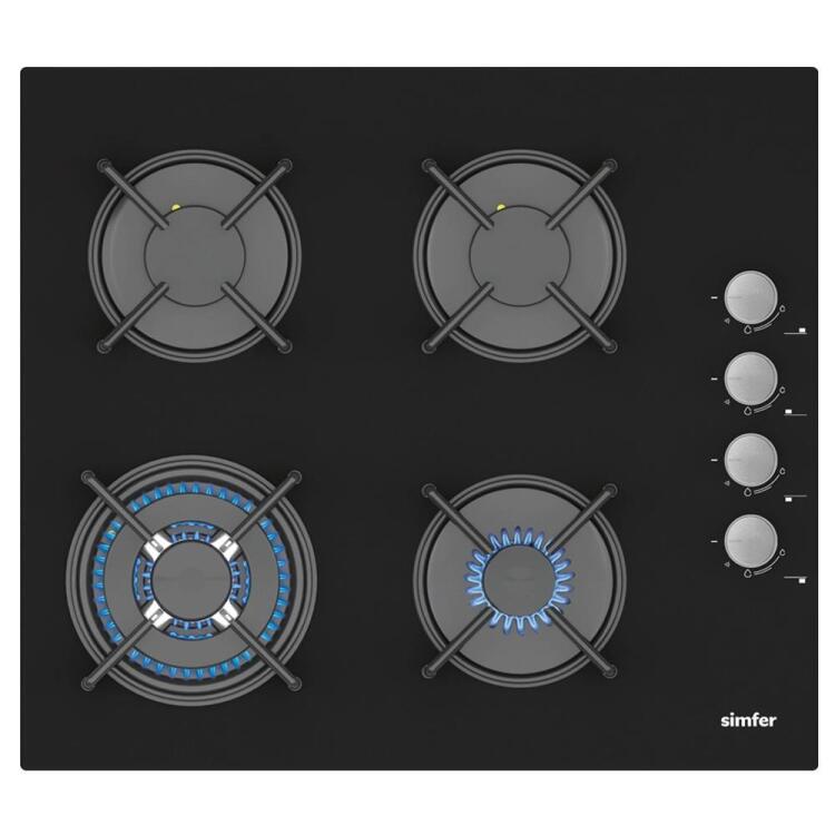 Simfer 8 Fonksiyon Siyah Multi Turbo Dijital 3'lü Ankastre Set (7327 Fırın + 3508 Ocak + 8678 Davlumbaz) - 4