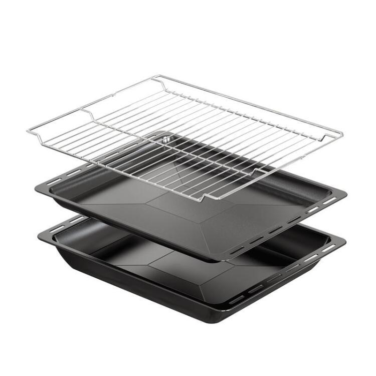 Simfer 8208 9 Fonksiyon QS Siyah Cam Ankastre Fırın Power Turbo Dijital - 5