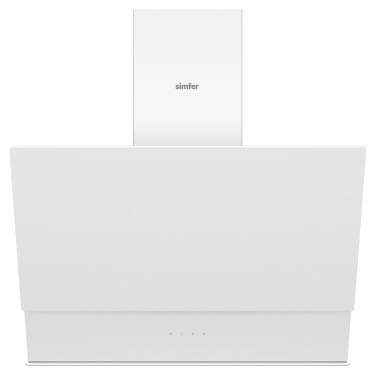 Simfer 8704 60CM Premium Dokunmatik Beyaz Cam Davlumbaz - Simfer