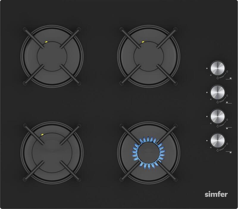 Simfer 9 Fonksiyon Mekanik Siyah Power Turbo 3'lü Ankastre Set - 3